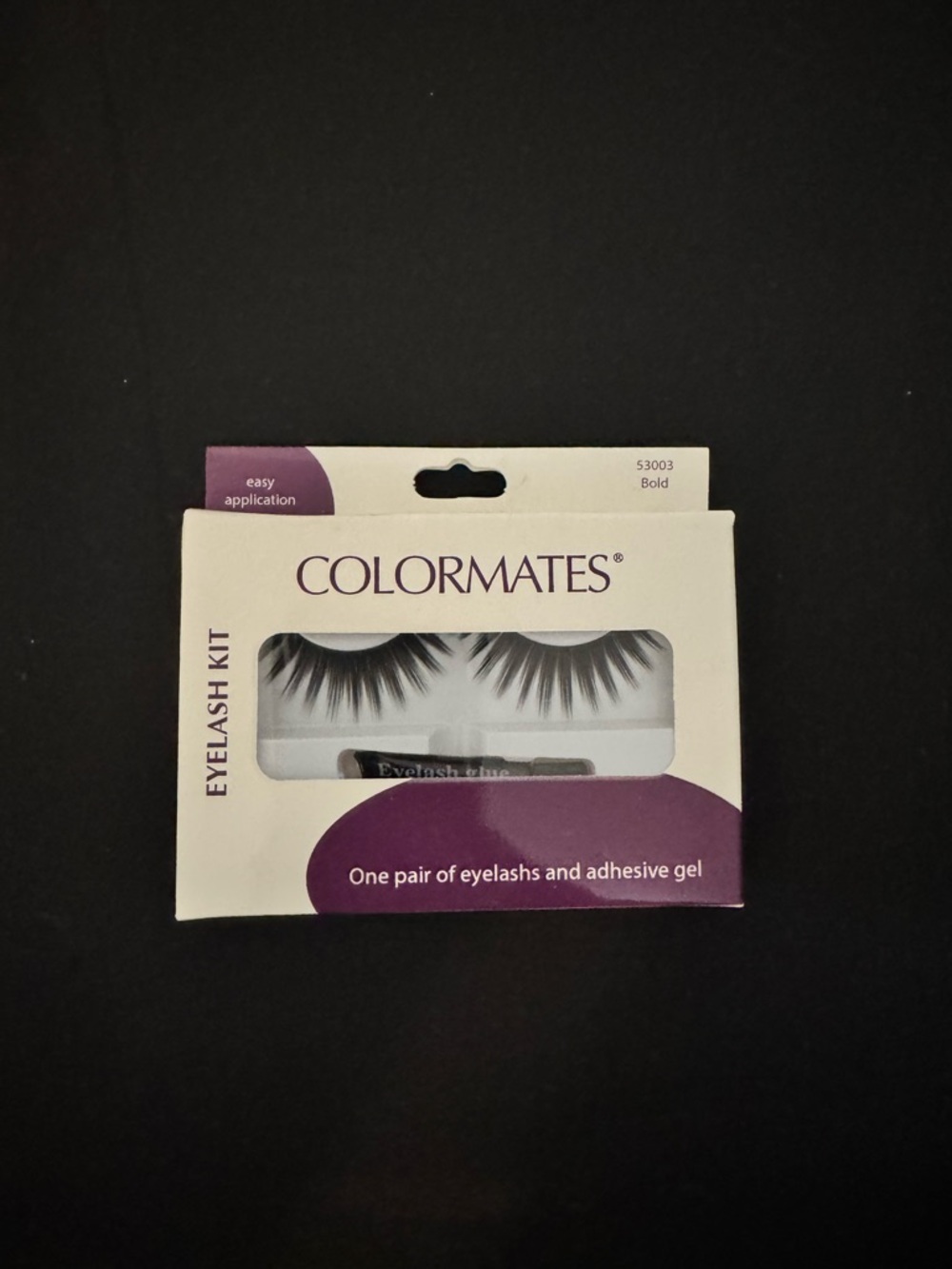 Colormates Bold Eyelash Kit - Black Lashes